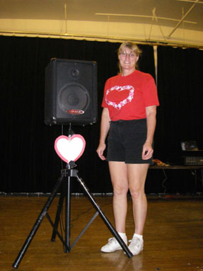 Lelia, our fearless leader!